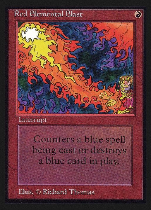 Red Elemental Blast in the group Magic the Gathering / Types / Colors / Red at Proxyprinters.com (25530)