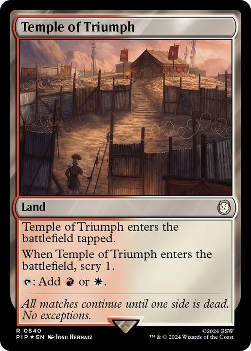 Temple of Triumph in the group Singles at Proxyprinters.com (25531)