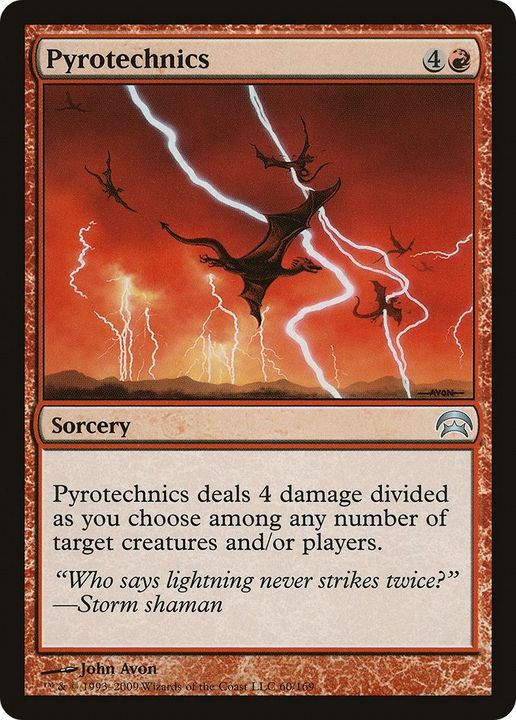 Pyrotechnics in the group Magic the Gathering / Types / Colors / Red at Proxyprinters.com (25532)