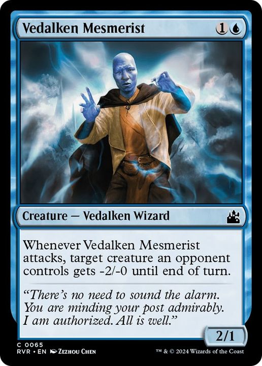 Vedalken Mesmerist in the group Magic the Gathering / Types / Creatures / Wizard at Proxyprinters.com (25560)