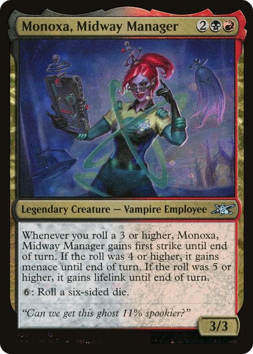 Monoxa, Midway Manager in the group Magic the Gathering / Types / Colors / Multicolors / B, R at Proxyprinters.com (25564)