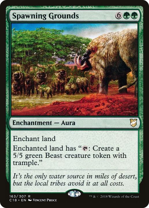 Spawning Grounds in the group Magic the Gathering / Types / Colors / Green at Proxyprinters.com (25583)