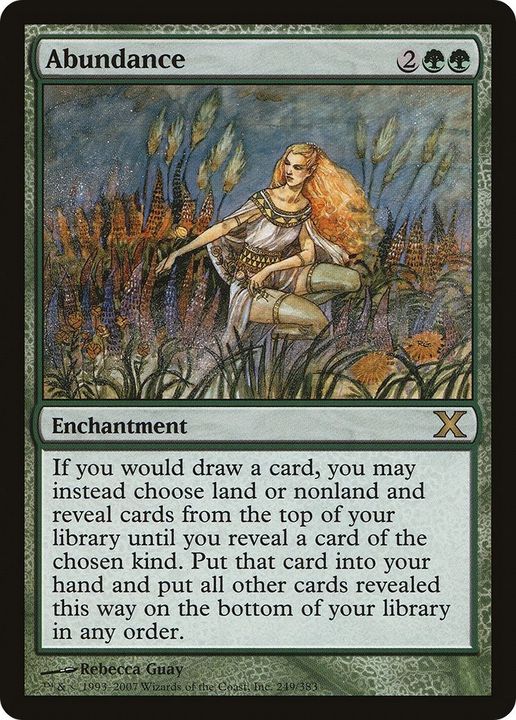 Abundance in the group Magic the Gathering / Types / Enchantment / Enchantment at Proxyprinters.com (25594)