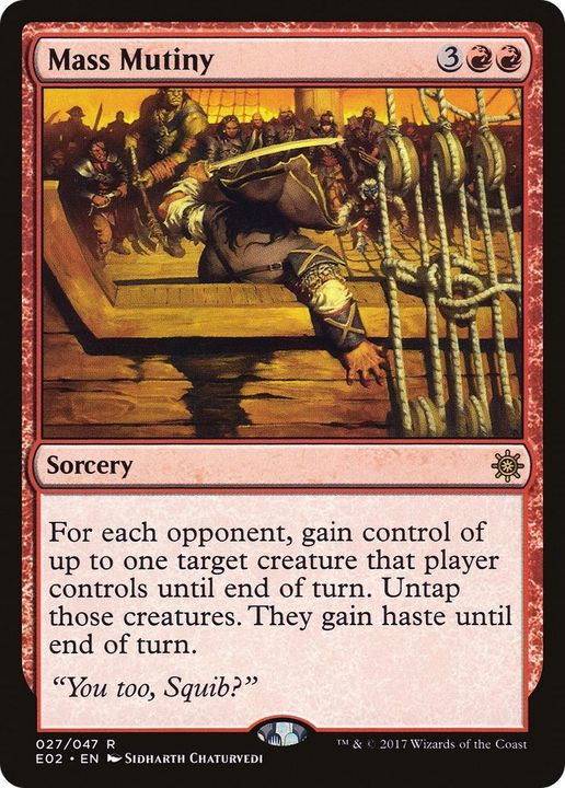 Mass Mutiny in the group Magic the Gathering / Sets / Explorers of Ixalan at Proxyprinters.com (25600)