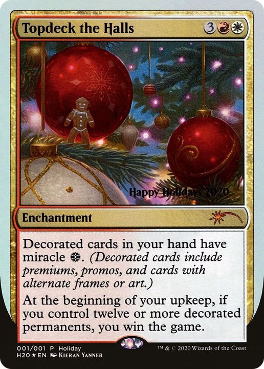 Topdeck the Halls in the group Magic the Gathering / Types / Enchantment / Enchantment at Proxyprinters.com (25602)