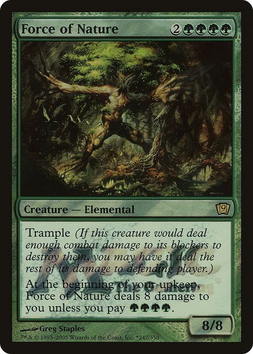 Force of Nature in the group Magic the Gathering / Types / Colors / Green at Proxyprinters.com (25636)