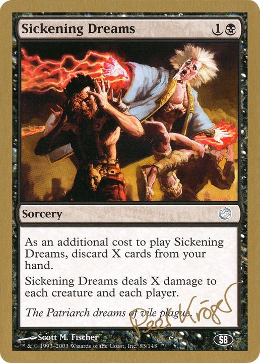 Sickening Dreams in the group Magic the Gathering / Sets / World Championship Decks 2003 at Proxyprinters.com (25642)