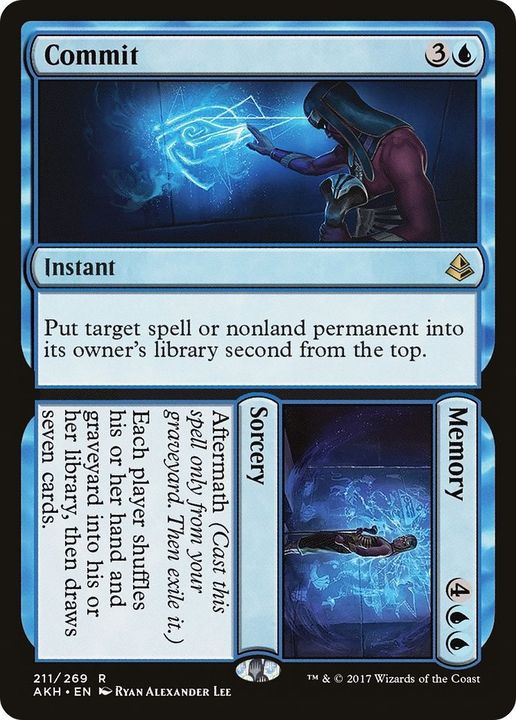 Commit // Memory in the group Magic the Gathering / Sets / Amonkhet at Proxyprinters.com (2566)