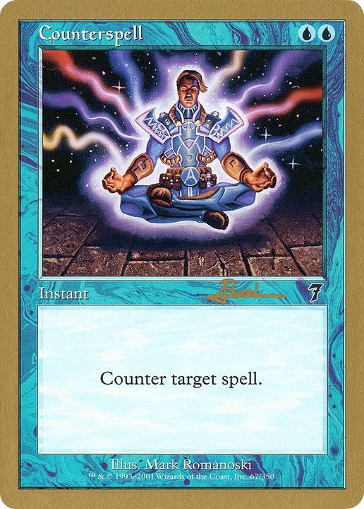 Counterspell in the group Magic the Gathering / Sets / World Championship Decks 2001 at Proxyprinters.com (25670)