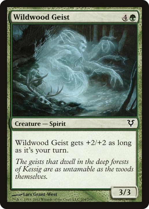 Wildwood Geist in the group Magic the Gathering / Types / Colors / Green at Proxyprinters.com (25677)