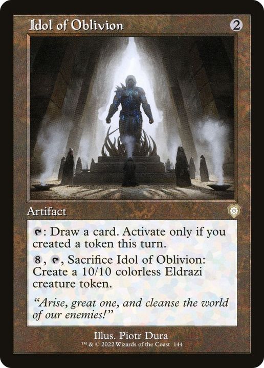 Idol of Oblivion in the group Magic the Gathering / Types / Artifacts / Artifact at Proxyprinters.com (25687)