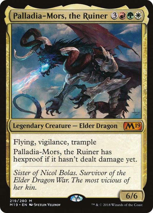 Palladia-Mors, the Ruiner in the group Magic the Gathering / Sets / Core Set 2019 at Proxyprinters.com (25692)