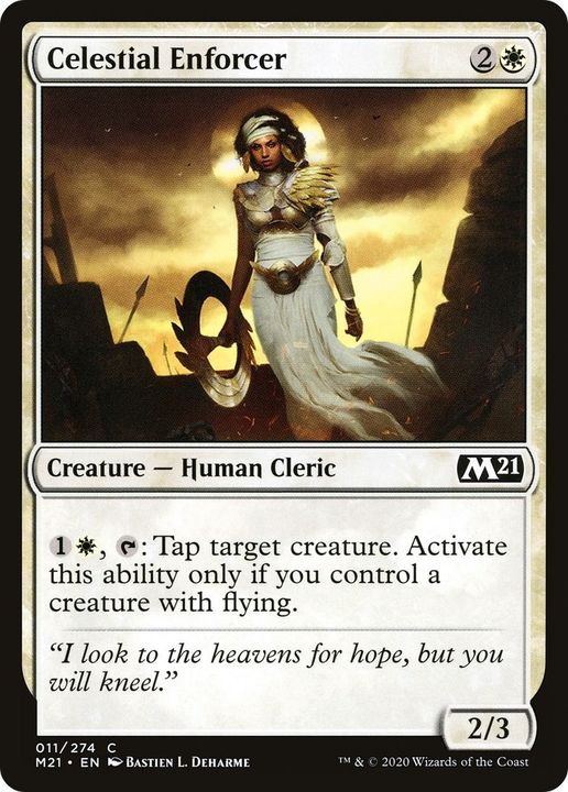 Celestial Enforcer in the group Magic the Gathering / Sets / Core Set 2021 at Proxyprinters.com (25697)