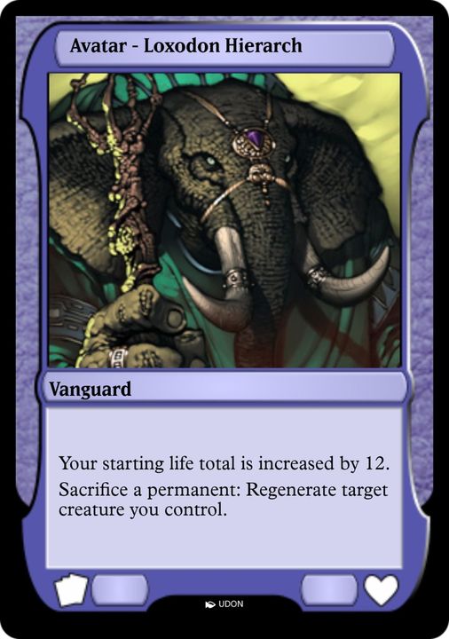 Loxodon Hierarch Avatar in the group Magic the Gathering / Types / Colors / Colorless at Proxyprinters.com (25701)