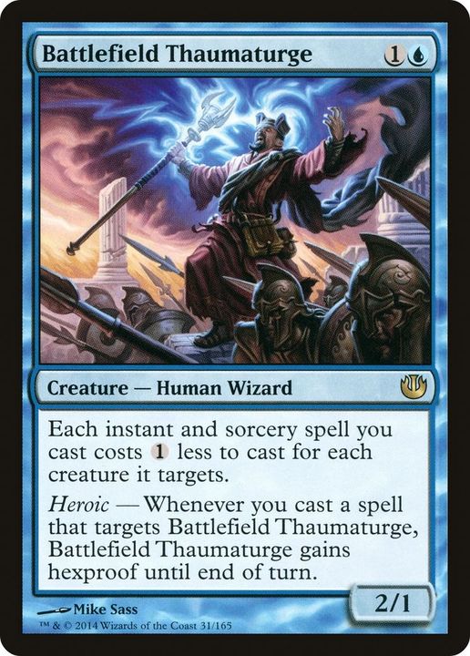 Battlefield Thaumaturge in the group Magic the Gathering / Types / Creatures / Wizard at Proxyprinters.com (25736)