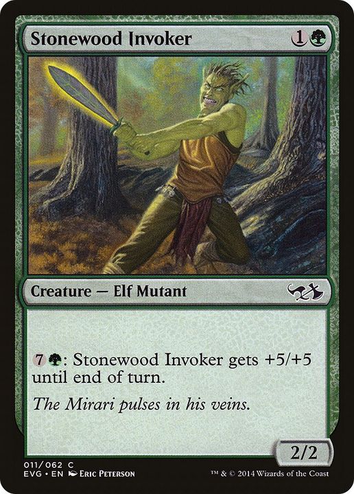 Stonewood Invoker in the group Magic the Gathering / Types / Creatures / Elf at Proxyprinters.com (25738)