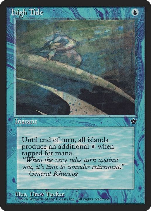 High Tide in the group Magic the Gathering / Sets / Fallen Empires at Proxyprinters.com (25745)