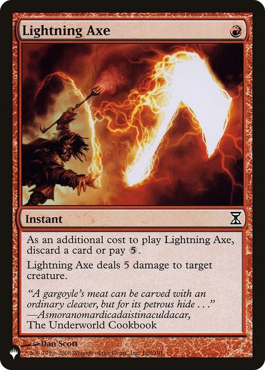 Lightning Axe in the group Magic the Gathering / Types / Colors / Red at Proxyprinters.com (25747)