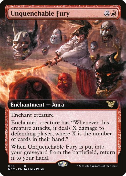 Unquenchable Fury in the group Magic the Gathering / Types / Colors / Red at Proxyprinters.com (25749)