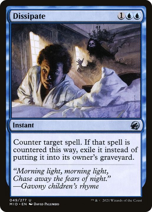 Dissipate in the group Magic the Gathering / Types / Colors / Blue at Proxyprinters.com (25752)