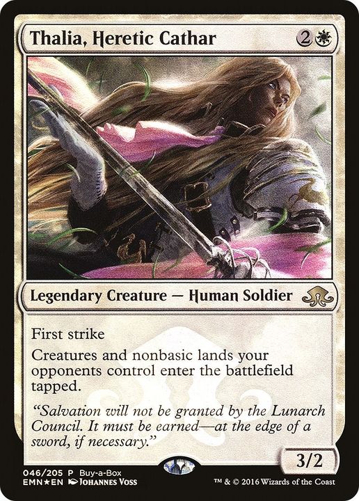 Thalia, Heretic Cathar in the group Magic the Gathering / Types / Creatures / Human at Proxyprinters.com (25763)