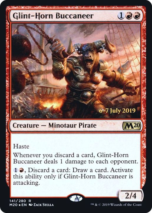 Glint-Horn Buccaneer in the group Magic the Gathering / Types / Colors / Red at Proxyprinters.com (25772)