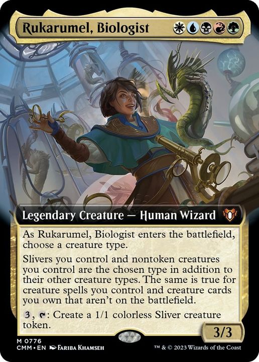 Rukarumel, Biologist in the group Magic the Gathering / Sets / Commander Masters at Proxyprinters.com (25798)