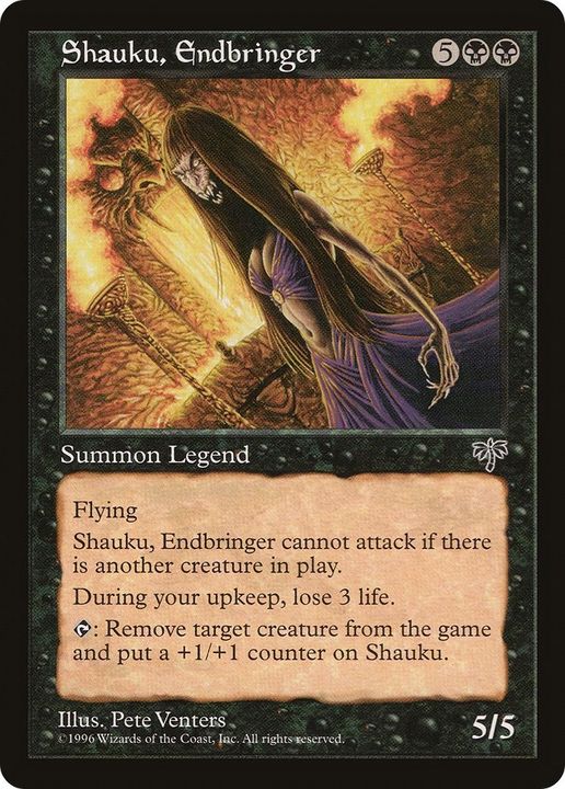 Shauku, Endbringer in the group Advanced search at Proxyprinters.com (2581)