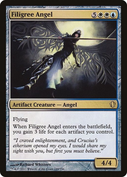 Filigree Angel in the group Magic the Gathering / Sets / Commander 2013 at Proxyprinters.com (25833)