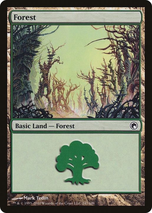 Forest in the group Magic the Gathering / Sets / Scars of Mirrodin at Proxyprinters.com (25843)