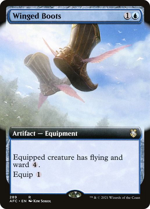 Winged Boots in the group Magic the Gathering / Types / Artifacts / Artifact at Proxyprinters.com (25850)