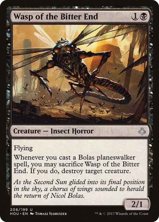 Wasp of the Bitter End in the group Magic the Gathering / Sets / Hour of Devastation at Proxyprinters.com (25857)