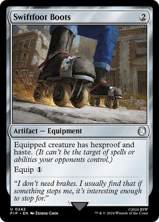 Swiftfoot Boots in the group Magic the Gathering / Types / Artifacts / Artifact at Proxyprinters.com (25858)