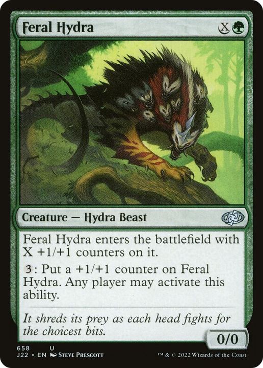 Feral Hydra in the group Magic the Gathering / Sets / Jumpstart 2022 at Proxyprinters.com (25861)