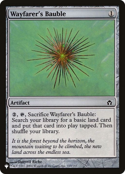 Wayfarer's Bauble in the group Magic the Gathering / Sets / The List at Proxyprinters.com (25865)