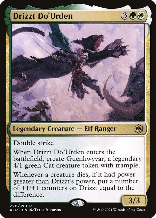 Drizzt Do'Urden in the group Magic the Gathering / Sets / Adventures in the Forgotten Realms at Proxyprinters.com (25880)