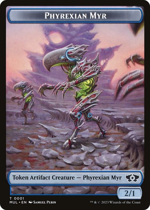 Phyrexian Myr in the group Magic the Gathering / Types / Colors / Blue at Proxyprinters.com (25884)