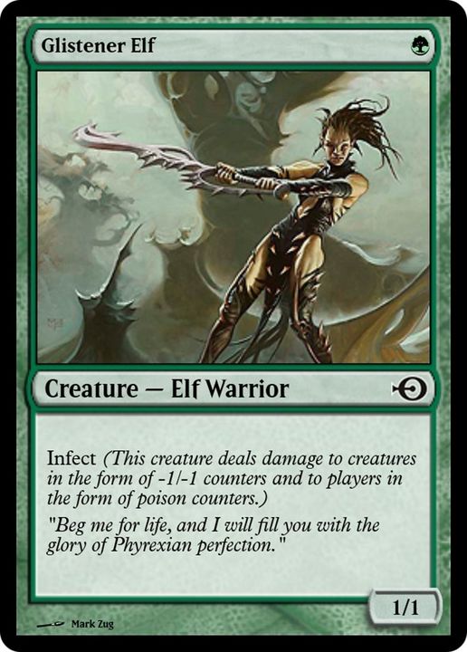 Glistener Elf in the group Magic the Gathering / Types / Creatures / Warrior at Proxyprinters.com (25886)