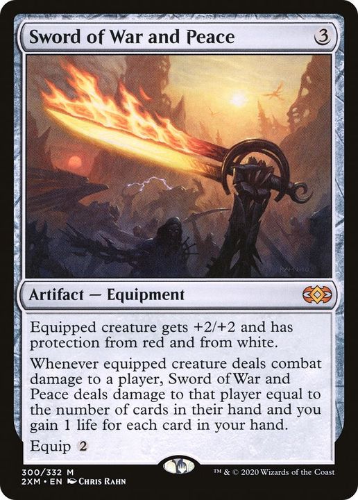 Sword of War and Peace in the group Magic the Gathering / Sets / Double Masters at Proxyprinters.com (25889)