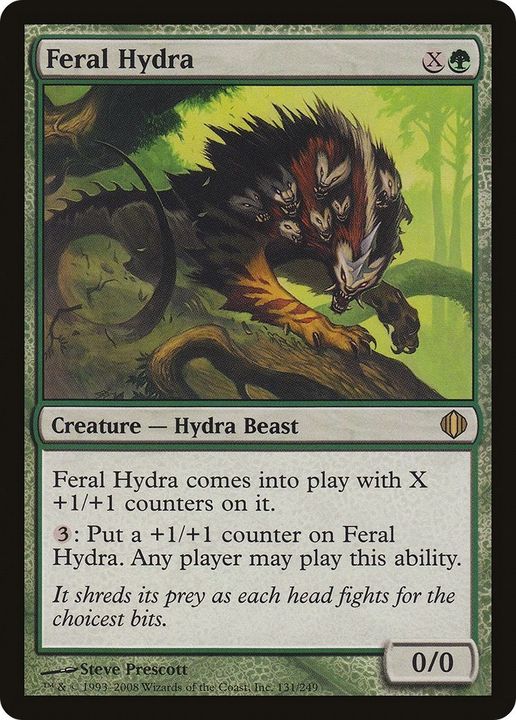 Feral Hydra in the group Magic the Gathering / Types / Colors / Green at Proxyprinters.com (25907)