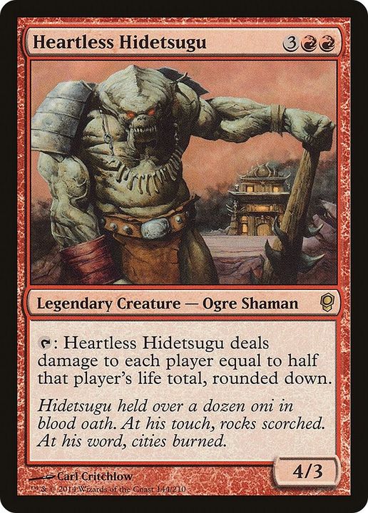 Heartless Hidetsugu in the group Magic the Gathering / Types / Colors / Red at Proxyprinters.com (25914)