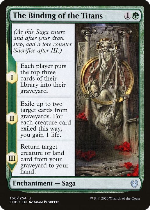 The Binding of the Titans in the group Magic the Gathering / Types / Colors / Green at Proxyprinters.com (25919)