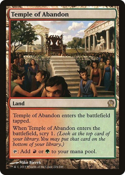 Temple of Abandon in the group Magic the Gathering / Types / Colors / Colorless at Proxyprinters.com (25921)