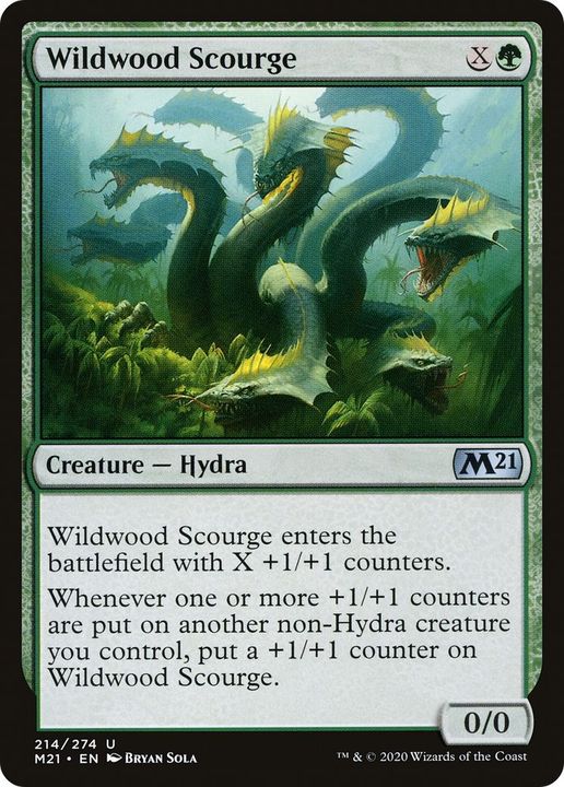 Wildwood Scourge in the group Magic the Gathering / Types / Colors / Green at Proxyprinters.com (25922)