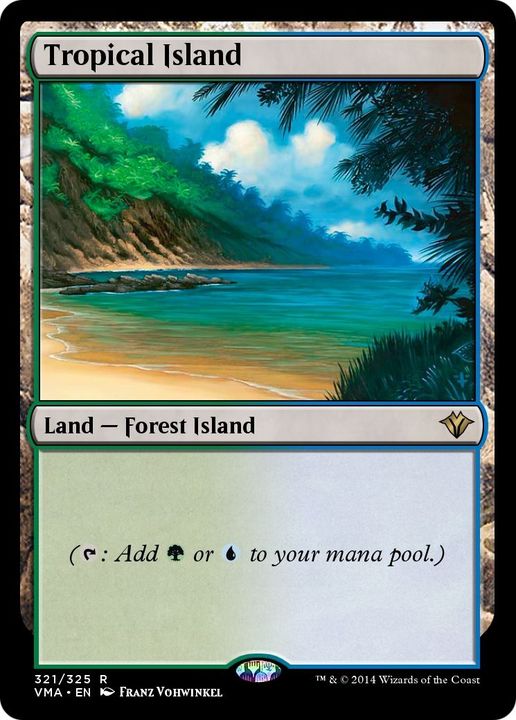 Tropical Island in the group Magic the Gathering / Types / Land / Forest at Proxyprinters.com (25930)