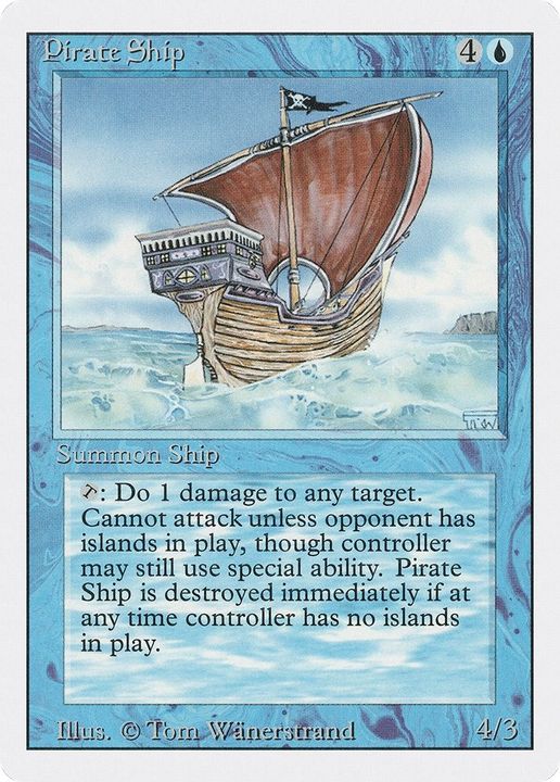 Pirate Ship in the group Magic the Gathering / Types / Creatures / Human at Proxyprinters.com (2594)