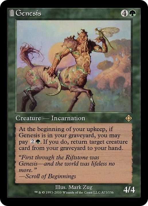 Genesis in the group Magic the Gathering / Types / Colors / Green at Proxyprinters.com (25949)