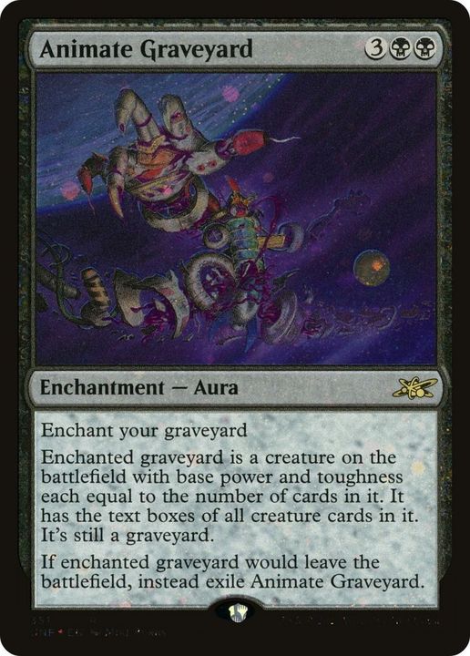 Animate Graveyard in the group Magic the Gathering / Types / Colors / Black at Proxyprinters.com (25952)