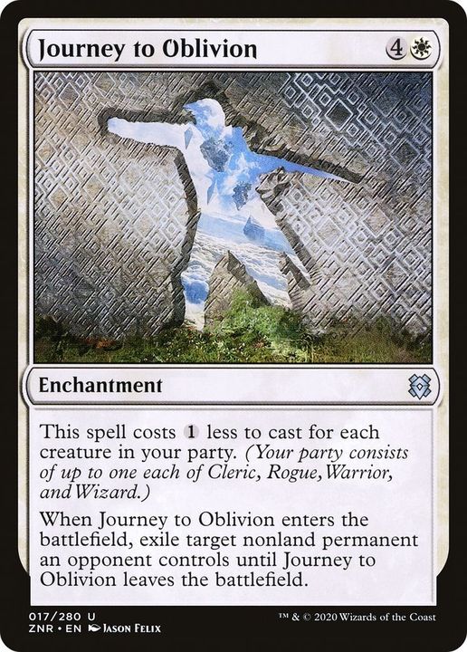 Journey to Oblivion in the group Magic the Gathering / Sets / Zendikar Rising at Proxyprinters.com (25953)