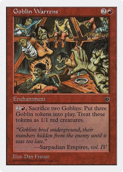 Goblin Warrens in the group Magic the Gathering / Types / Enchantment / Enchantment at Proxyprinters.com (25954)